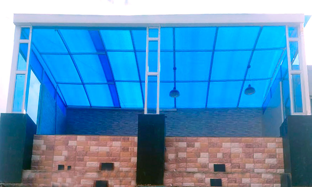 Cubiertas en Aluminio y Policarbonato